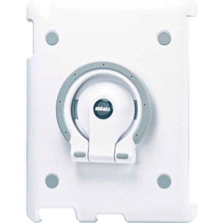 AIDATA Aidata ISP302WG Multifunction Stand for iPad 2, 3 & 4, White Shell with White and Gray Ring ISP302WG